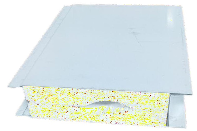 50mm金屬面硫氧鎂機(jī)制夾芯板